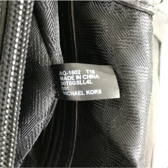 MICHAEL KORS Sloan Chain Quilted Leather Shoulder Bag Black Holiday Office Party - Picture 13 of 13